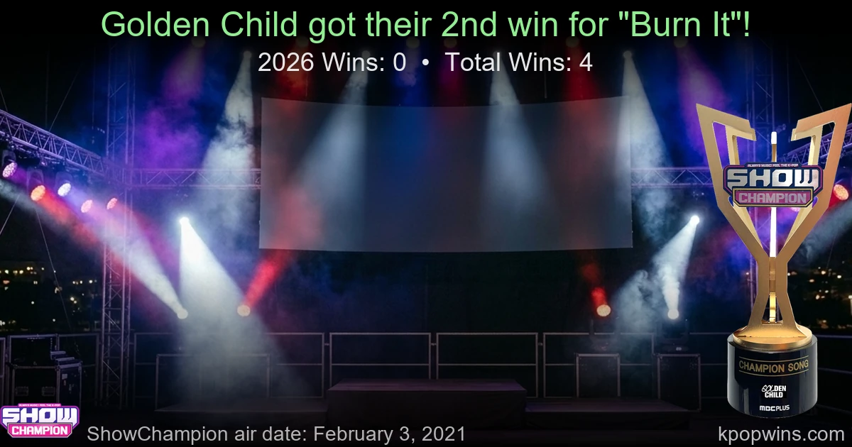 Golden Child - Burn It